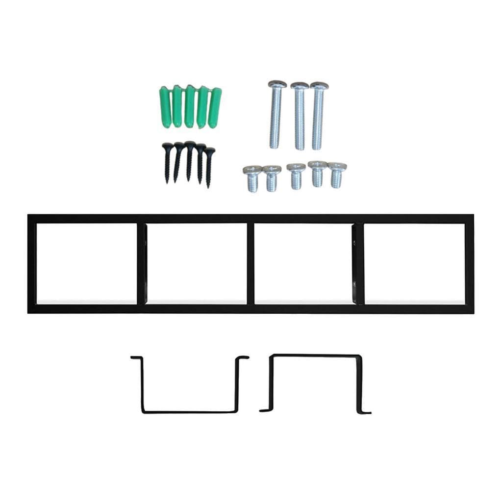 Organizador de pared para almacenamiento, decoración de pared con gran capacidad para almacenar CD, DVD, videojuegos, soporte para, estantes exhibición para almacenamiento CD y DVD.