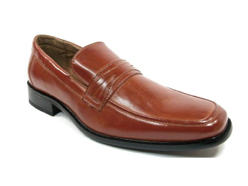 Delli Aldo Men's 19269 Brown Slip On Loafers
