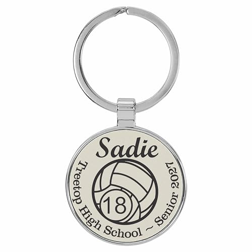 Volleyball Senior Gift, Volleyball Keychain, Volleyball Team Gift, Volleyball Senior Night Gift, Girls Volleyball Gift, Volleyball Player