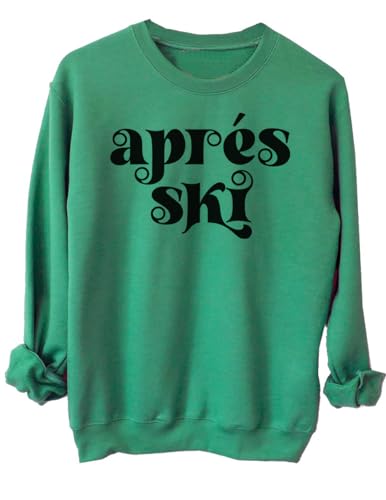 Studio 9Thirty3 Adult Apres Ski Comfy Sweatshirt, Cozy Men's Fit, Lightweight