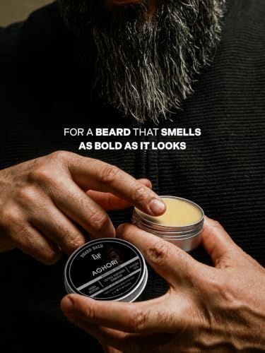 Image of EM5's Aghori Beard Balm | Shape Style and Tame | Medium Hold and Shine | Long Lasting Fragrance | Mustache and Beards Wax | Gift for Him /Men