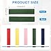 uxcell 4 Pcs Adjustable Pen Loop Holder for Notebook, PU Leather Pen Holder Pencil Sleeve Elastic Strap Band Designed for Journals Clipboards, Notebooks, Journals (Green)