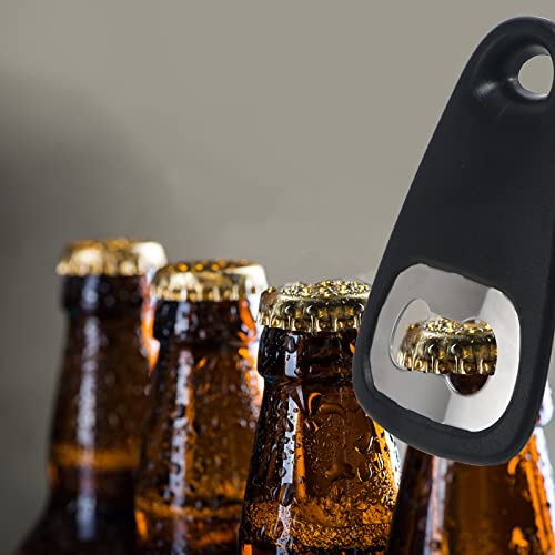 Kitchen Gadgets Set 5 Pieces, Space Saving Cooking Tools Kitchen Accessories - Fruit/Vegetable Peeler, Cheese/Chocolate Grater, Bottle Opener, Pizza Cutter, Garlic/Ginger Grinder Gift Set (Black) #TOP6