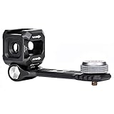 SWFOTO CB-04 3つコールドシューホットシューアダプター スタビライザー、マイク、LEDフィルライト、パーツコールドシューラックに使用される3ヘッドホットシューエクステンションラック