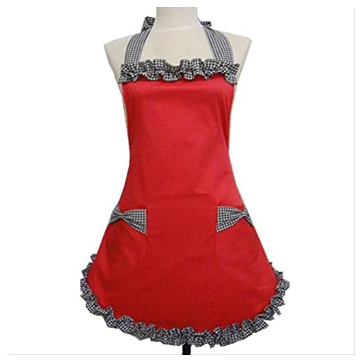 mhde Delantales Delantales para Mujer Delantales Delantal para Niños Accesorios De Cocina para El Hogar Moda Princesa Ropa De Trabajo Regalos De Algodón para Mujeres