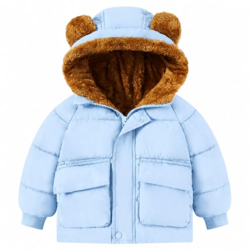 Image of BFUSTYLE Baby Coat 6M-5T Winter Clothes Toddler Boy Girl Jacket with Hood