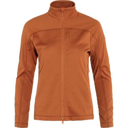 Image of Fjallraven Abisko Lite Women's Fleece Jacket - Breathable, Comfortable, Lightweight Fleece Warmth - Hiking, Trekking