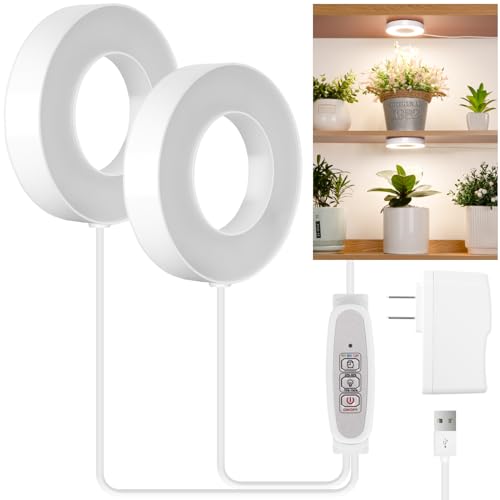 LORDEM Ceiling Grow Light for Indoor Plants, 96 LEDs Full Spectrum LED Plant Light, 5V Plant Lamp...