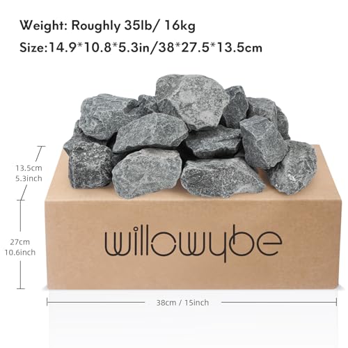 Willowybe Portale Outdoor Sauna Set With Sauna Tent, Sauna Wood Stove, Sauna Stone For Dry Sauna thumb #8