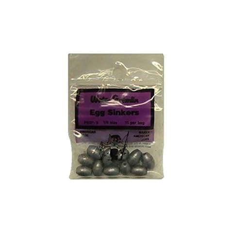 Water Gremlin Company Egg Sinker Pouch, 1/4 Size, 11 pieces per pouch Cover