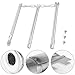 69787 Grill Burner Tube Replacement Part Compatible For Weber For Spirit 300 Series E-310 For Weber GS4 For Spirit II 300 Series E310 69787 Gas Grills And More, BBQ Stainless Steel Burner Spare Parts