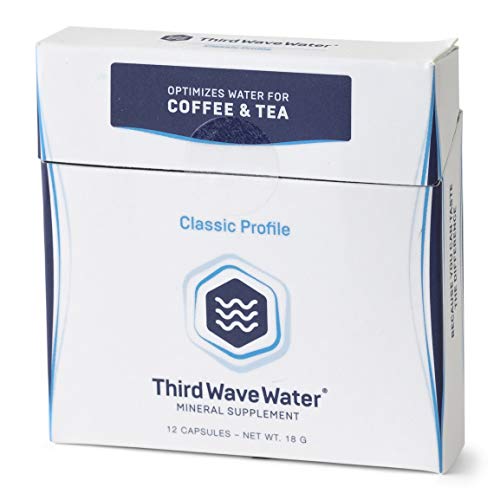 Third Wave Water New Packaging Mineral Enhanced Flavor Optimizing Coffee Brewing Water, Classic