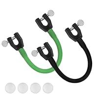 2 Stück Skispitzenverbinder für Kinder, Tragbarer Skiverbinder mit 4 Abstandshaltern Ski-Trainingshilfe Ski-Trainingsgerät für Kinderanfänger (Schwarz, Dunkelgrün)