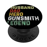 Photo Gallery husband dad hero legend retro gunsmith popsockets popgrip intercambiabile Photo Gallery husband dad hero legend retro gunsmith popsockets popgrip intercambiabile