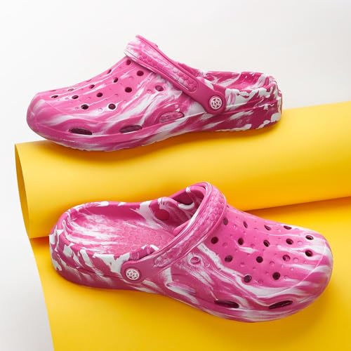 Image of Gaatpot Mens Womens Garden Clogs Shoes with Arch Support Unisex Gardening Slip on Sandals Beach Slippers Shoes Clog
