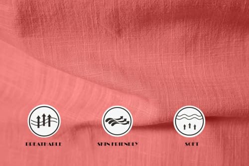 Image of Macsivo Men's Cotton Blend Solid Short Kurta with Regular Lenth Mandarin Collar Short Button Placket Rolled up and Full Sleeves Kurta for Men