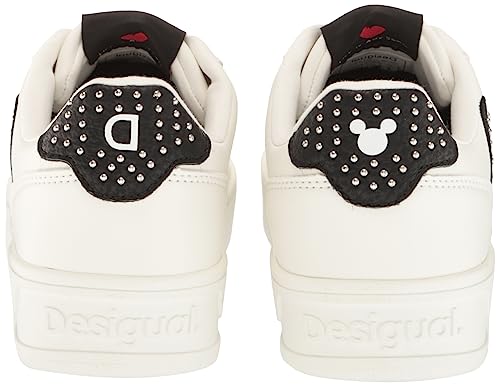 Baskets basses Desigual Fancy mickey studs - vue 5