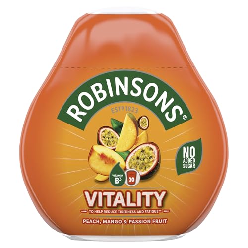 Robinsons Vitality Benefit Drops Peach, Mango & Passion Fruit - 66ml