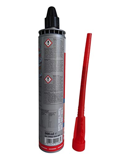 Würth Injektionsmörtel Beton und Mauerwerk DBL-MOERT-(WIT-VM250)-300ML 1 Stück, Grau