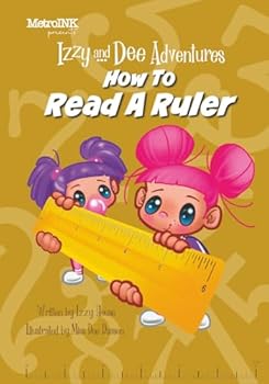 Paperback Izzy and Dee Adventures - How to read a Ruler Book