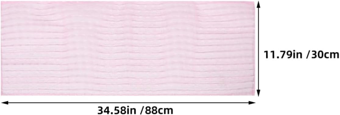 FUOYLOO 2pcs Nylon Exfoliating Body Wash Cloths Shower Scrub Towels for Deep Cleaning and Creating Rich Foam Soft Polyester Back Scrubber Towels for Bath and Shower