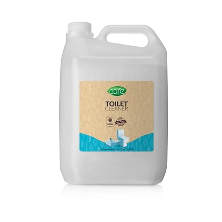 Zerodor Care Natural Toilet Cleaner | (5Litres) Cleans Toilets Urinals Wash Basin Tiles Floor Slab & Fittings | Pet Safe Baby Safe Natural Eco-Friendly Plant Based Skin Friendly Non toxic