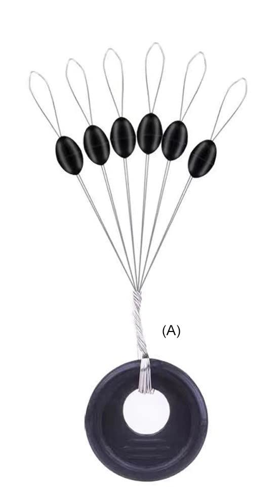 TFS Angling X 60 or X 120 Rubber Bead Float or Leger grip stops.Waggler float fishing grip stop.Feeder fishing grip stop.10 x 6. (120 pack)