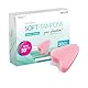 JOYDIVISION Soft-Tampons mini I 50 Stück I fadenlose Tampons für Sport, Schwim Men & Spa I Men struationsschwämmchen ultra soft I leichtes Einführen & Entfernen I Mini Softtampon ohne Faden