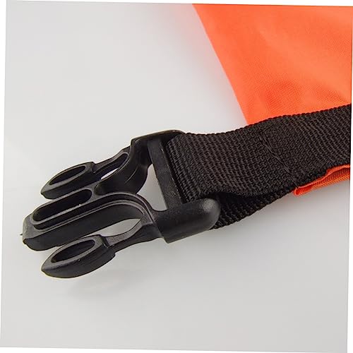 KOMBIUDA Bolsa seca de compresión para almacenamiento para canoa y kayak, naranja, cierre de alto rendimiento, costura reforzada para aventura al aire libre miniatura 2