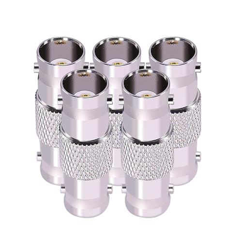 CNARIO Adaptadores BNC hembra para cable coaxial 2 piezas miniatura 2