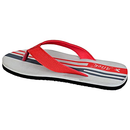 Image of Altek Men's Rubber Sole Slipper|Soft, Light Weight and Stylish Flip Flop |Comfortable Chappal for Daily Use- (14231, Gray)