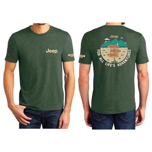 T-shirt Jeep anti-irritation en tissu ultra doux pour peau sensible