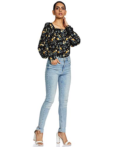 Image of Harpa Women's Solid Regular Fit Blouse