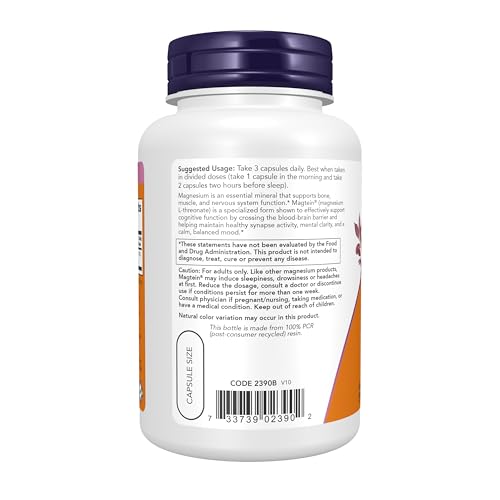 NOW Supplements Magtein Magnesium