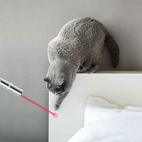 image for UHKZ Cat Toys Red Pointer for Indoor Cats Exercise and Play, Cat Inter