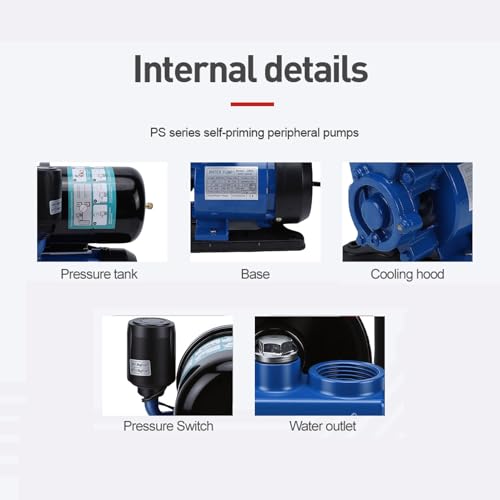Pompe de surpression auto-amorçante pour booster l'alimentation en eau de maison - 8