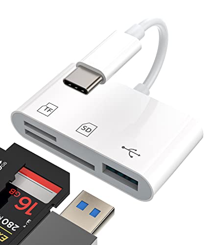 ^Cvc USB ϊA_v^[USB C to USB-A }CNsd SDJ[h[_[(3 in 1)type c A_v^OTG 3.0P[uThunderbolt 4 vORlN^Micro SDtbVJ[hJf[^]obNAbv