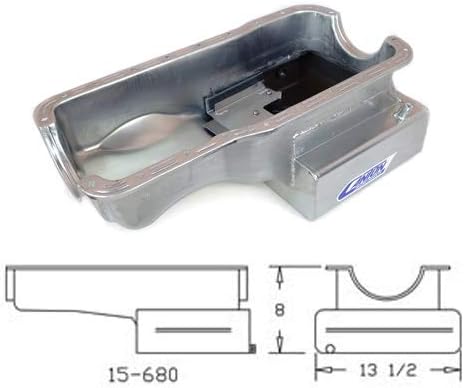 Miniatura 3 de Canton Racing Products Cárter de aceite 15-680 (para Ford 351W Front Sump Road Race Pan), 1 paquete