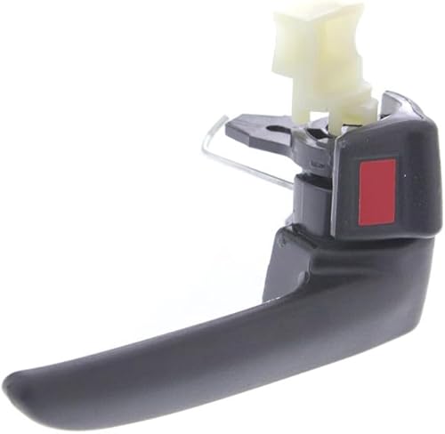 Miniatura 10 de KarParts360 Para Mazda 3 - Manija de puerta interior delantera o trasera, lado del conductor negro (2004-2009)  con botón de bloqueo de puerta