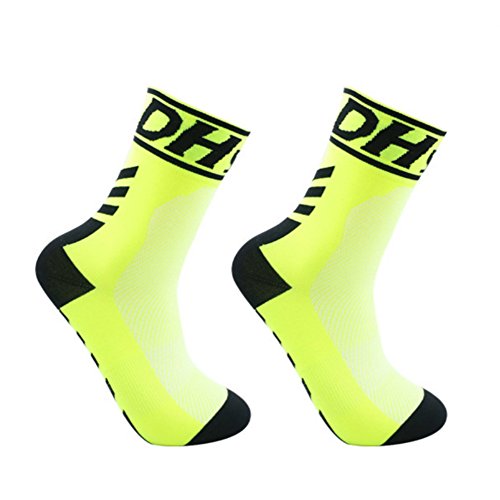 DH Sports Grofitness Calcetines de compresión para Correr, Baloncesto, fútbol, Ciclismo, Correr, Senderismo, Color 1 par de Aceitunas, tamaño Talla única