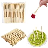 Pratiques Et Polyvalentes : Ces Fourchettes Pique Aperitif Sont Parfaites Pour Servir Une Variété De Plats, Des Entrées Aux Desserts. Leur Longueur Idéale Permet De Saisir Facilement Vos Aliments Préférés Et Sont Parfaites Pour Les Pique-Niques, Les Barbecues Et Les Buffets, Pour Des Repas Festifs Et Joyeux.