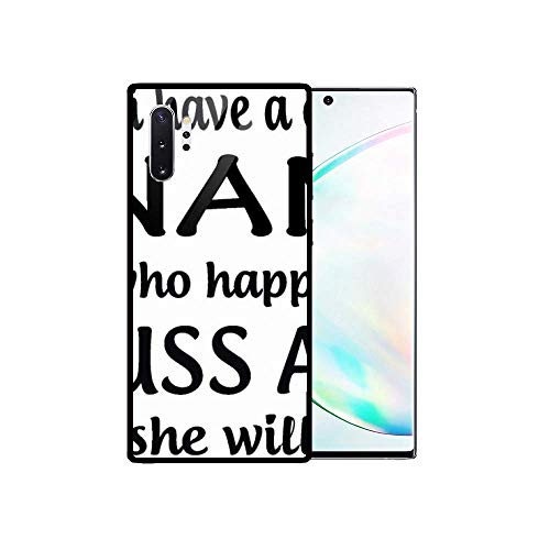 FEDDIY Galaxy Note 10 Case, Art Galaxy Note 10 Cases, Tempered Glass Back+Soft