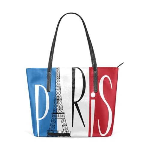 Image of Top Handle Bag for Women Vegan Leather Lady Purse Shoulder Bag