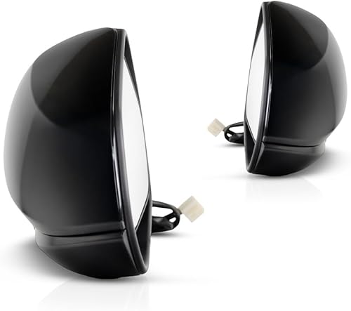 Miniatura 7 de Para Toyota Corolla 2020 2021 2022 Espejo de Puerta Lado del Conductor y Pasajero  Par  Eléctrico  Con Calefacción  Plegado Manual  Pintura a Juego