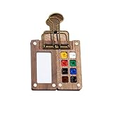 2026 Upgraded Tobios Watercolor Kit, Mini Watercolor Paint Set Paint Palette Travel Kit, Pocket Artist Watercolor Travel Set, Mini Portable Watercolors Travel Sets