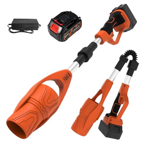 Soplador de Hojas 21V, Soplador Eléctrico Inalámbrico...
