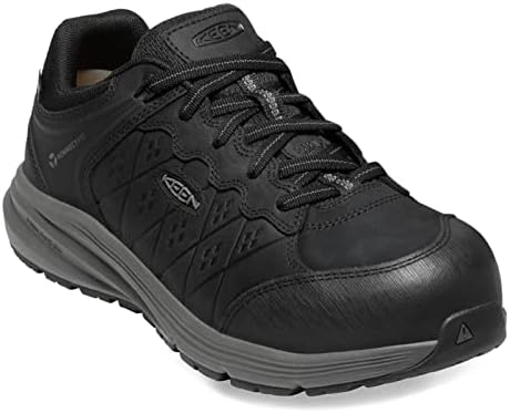 KEEN Utility Men's, Vista Energy + CT Waterproof Work Shoe Black 11.5 EE | Image 2
