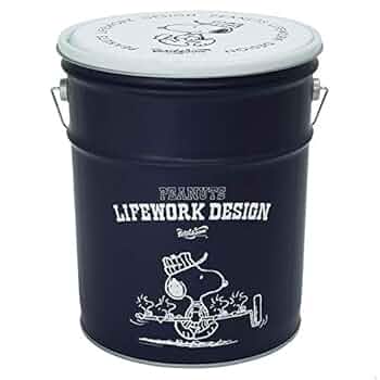 Amazon.co.jp: ピーナッツ スヌーピー WSP PAIL KAN STOOL