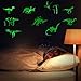 Dinosaur Wall Decals for Boys Room,Glow in The Dark Dino Stickers,Large Removable Vinyl Decor for Bedroom,Living Room,Classroom,Birthday Christmas Gifts for Kids Baby Nursery Teens