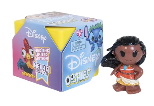 OOSHIES, 1 statuetta da collezione, 5 cm, serie Disney, modello mistero, per bambini dai 5 anni, HHN07